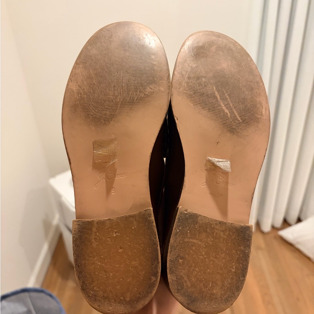 J Crew Winona Penny Loafers in Brown Leather - Women’s Size 9 - Picture 7 of 8